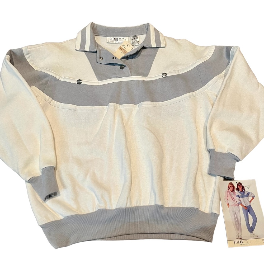 NWT Vintage Gitano Sport Sweatshirt Limited Collection size large